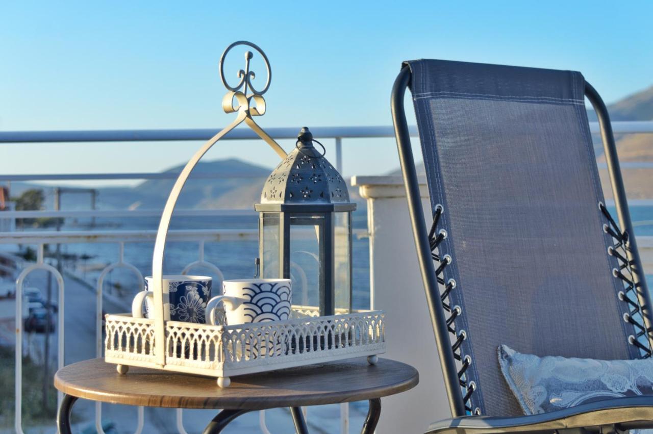 La Maison Bleue Apartment Lixouri Luaran gambar